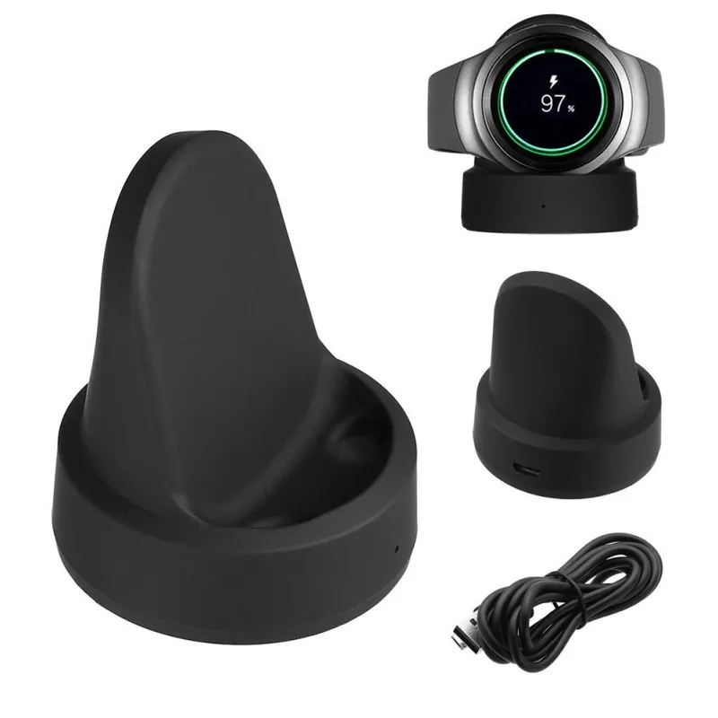 Беспроводное зарядное устройство QI для Samsung Galaxy Gear S2 S3 R770|Зарядные устройства| |