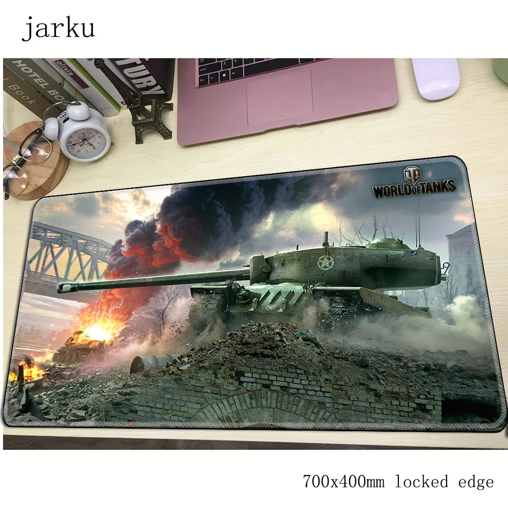 Игровой коврик для мыши world of танки 700x400 мм ноутбука большой игровой аксессуары