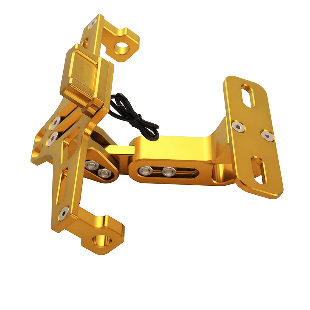 Регулируемый кронштейн для номерного знака мотоцикла с ЧПУ Honda hornet 250 CB600F HORNET