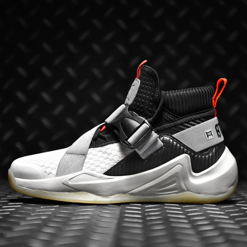 

Men Basketball Shoes Ankle Boots Breathable Man Trainers Men's Sneakers Outdoor High Top Basketbol Ayakkabi Basket Homme