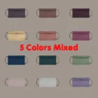 Маска для лица трехслойная из дышащей ткани, 50 цветов