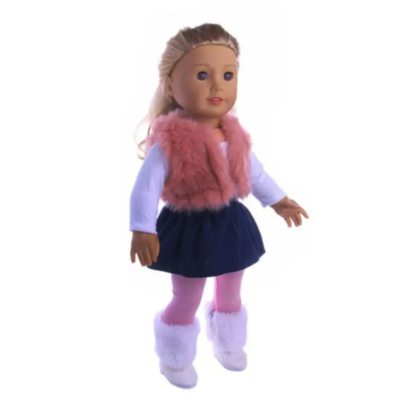 Кукольная одежда 10 видов стилей футболка + юбка/брюки платье наряды Pajames для 18