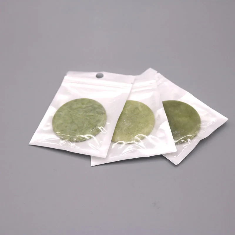 

Grafting Eyelash Glue Jade Gasket Round ExtensionGlue Adhesive Pallet Pad Stand Holder Artificial Stone