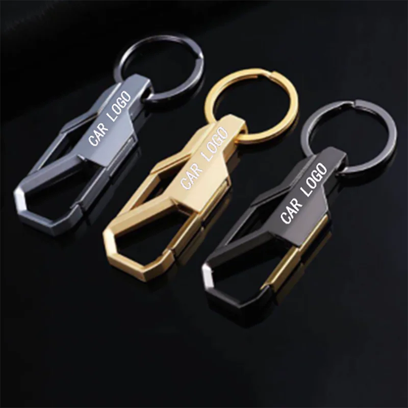 Новая лазерная гравировка стиль автомобильный брелок с логотипом пряжка из