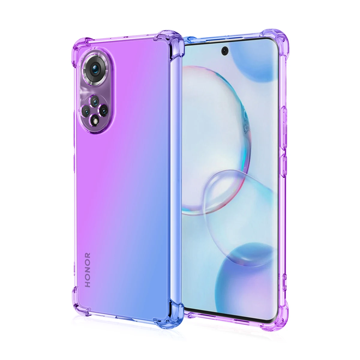 Противоударный Гибридный цветной чехол из ТПУ для Huawei Honor 50 Pro SE 5G Honor50 защитный с