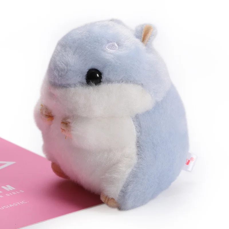 Милый хомяк подвеска плюшевая кукла игрушка брелок Женская Модная бижутерия