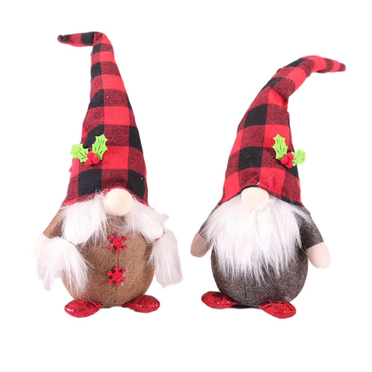 Милый эльф плюшевая кукла украшения для рождественской елки сноуборд Шведский