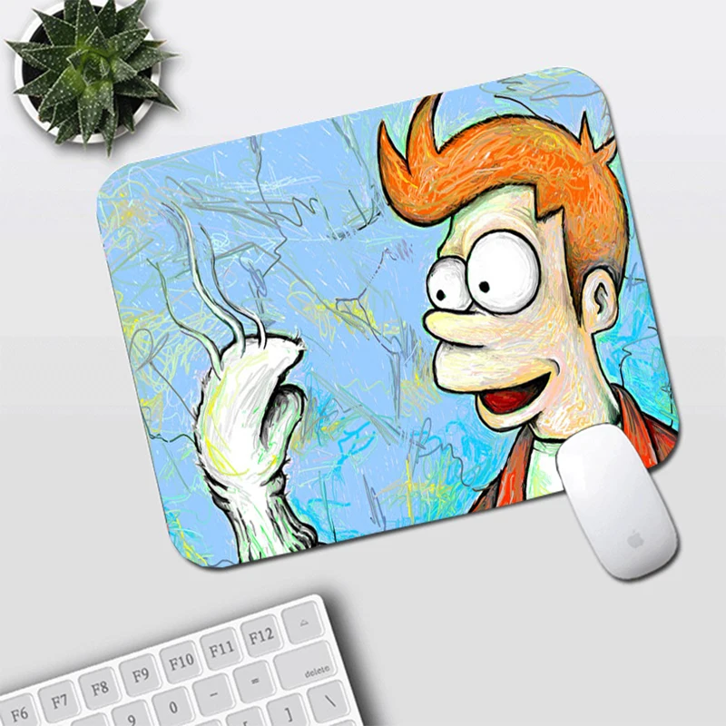

MRGLZY Animation Small Mouse Pad Personality Graffiti Creative Locking Game Computer Keyboard Locking Mouse Pad