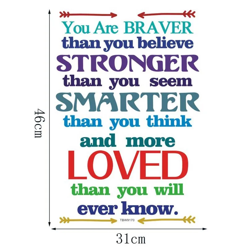 

You Are braver