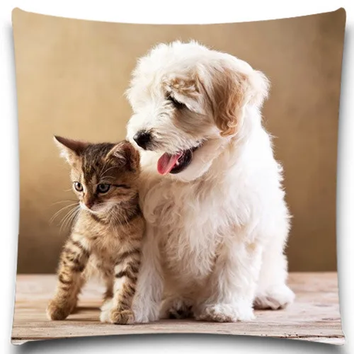 

Fashion Animal Cushion Cover Dog For Children Decorative Sofa Throw Pillow Car Chair Home Decor Pillow Case almofadas