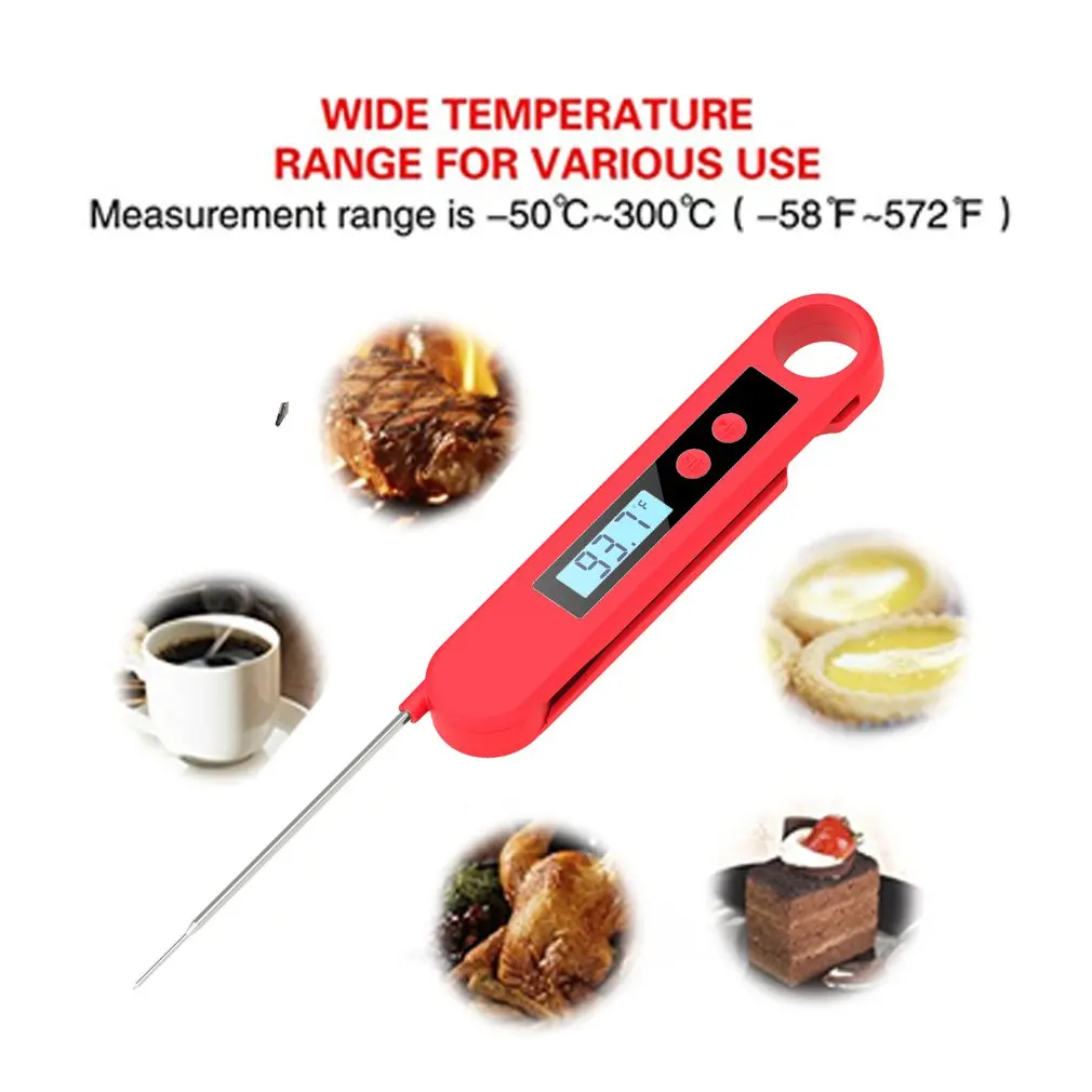 Водонепроницаемый цифровой термометр для барбекю печь гриль мясо еда со