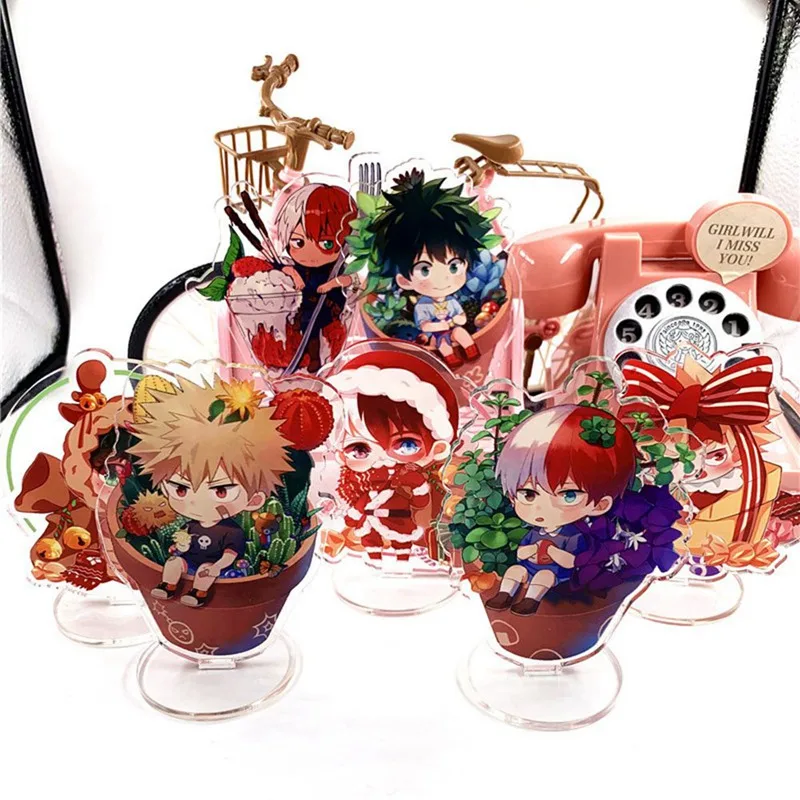 

1Pc No Hero Academy Acrylic Stand Figure Desktop Decor Collection Model Toys Gift New Cute My Hero Academia Anime