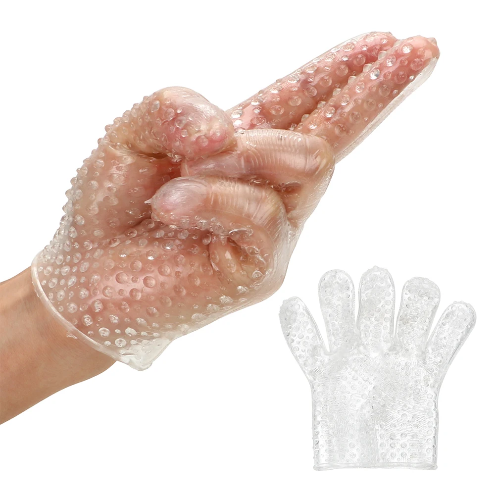 OLO перчатки для пальцев стимуляция живота флирт Вагина клитор массаж взрослые