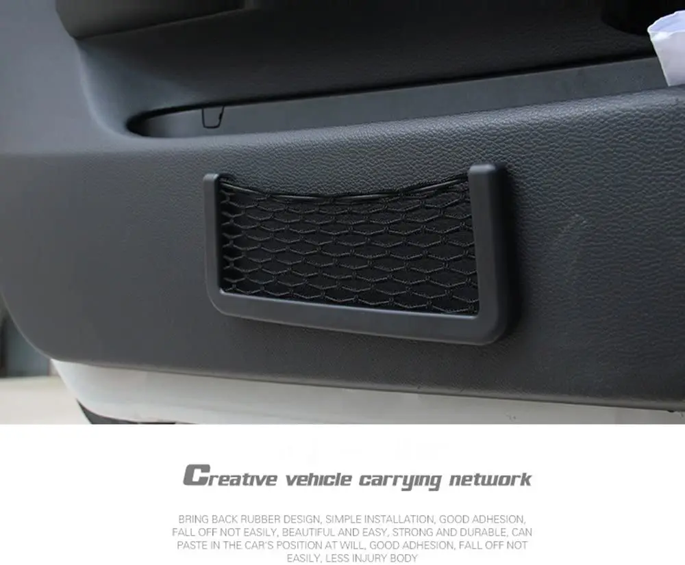 Сетчатая шнуровка для автомобиля карманный органайзер сумки корзины держатель