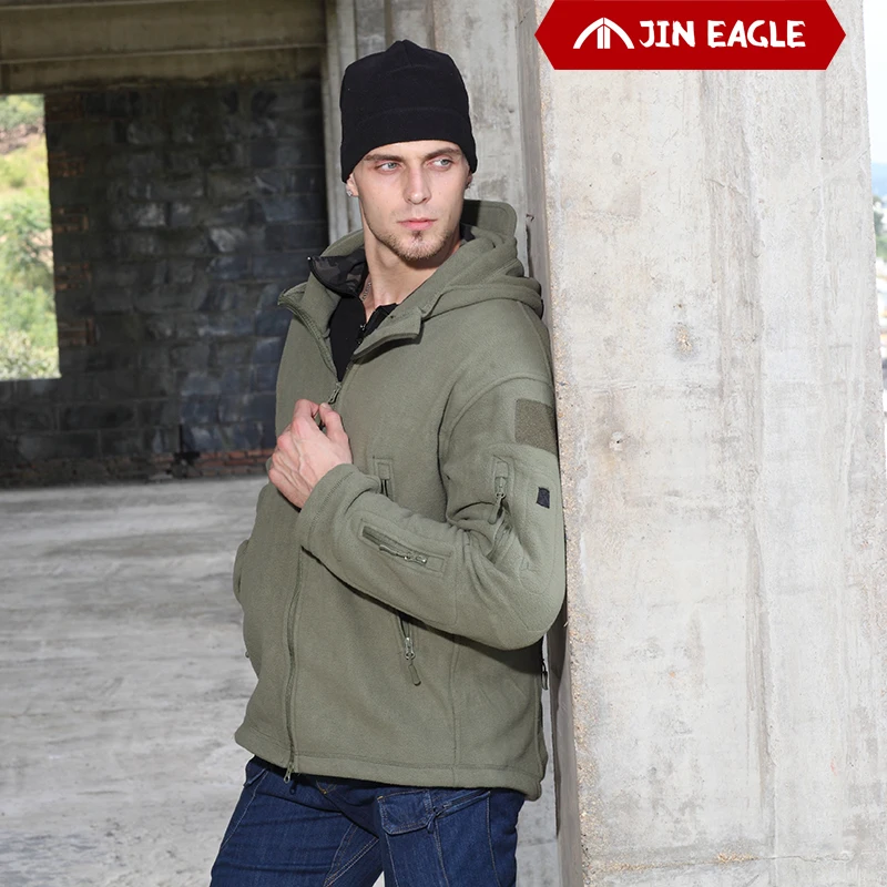 JIN eaglettactical куртка спортивная с капюшоном на открытом воздухе зима страйкбола