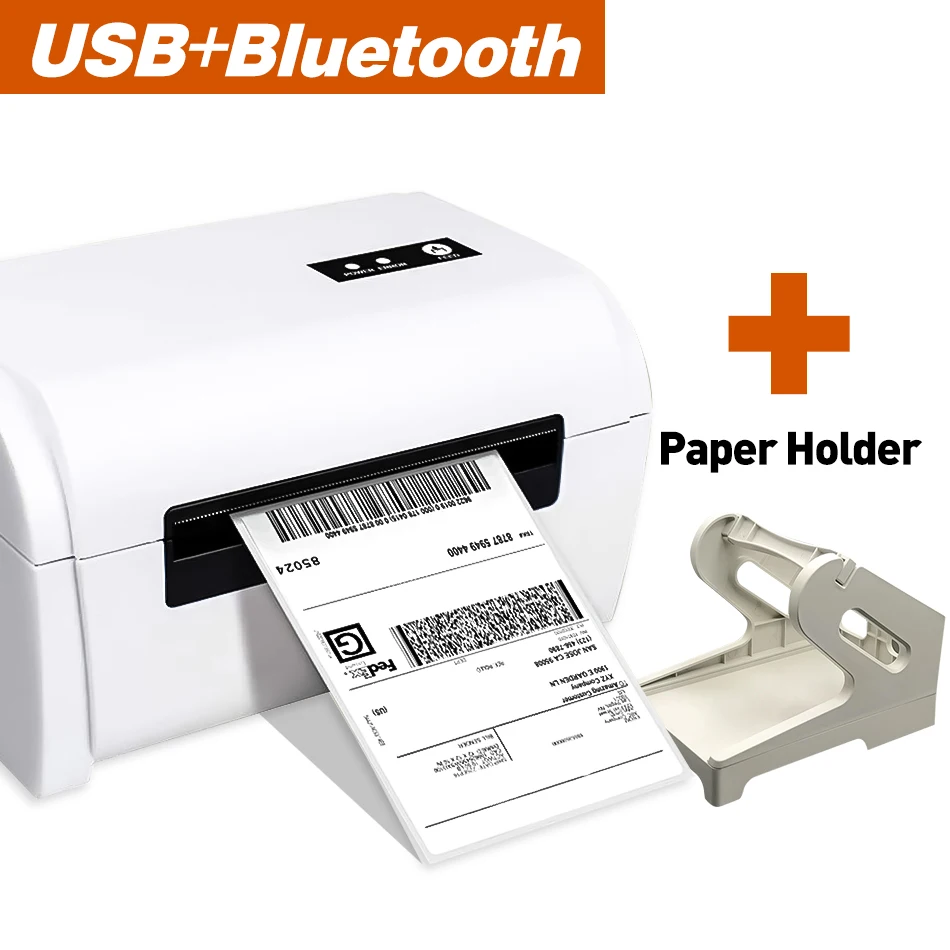 Принтер для тепловой печати штрихкодов ярлыков 4 дюймовый коммерческий