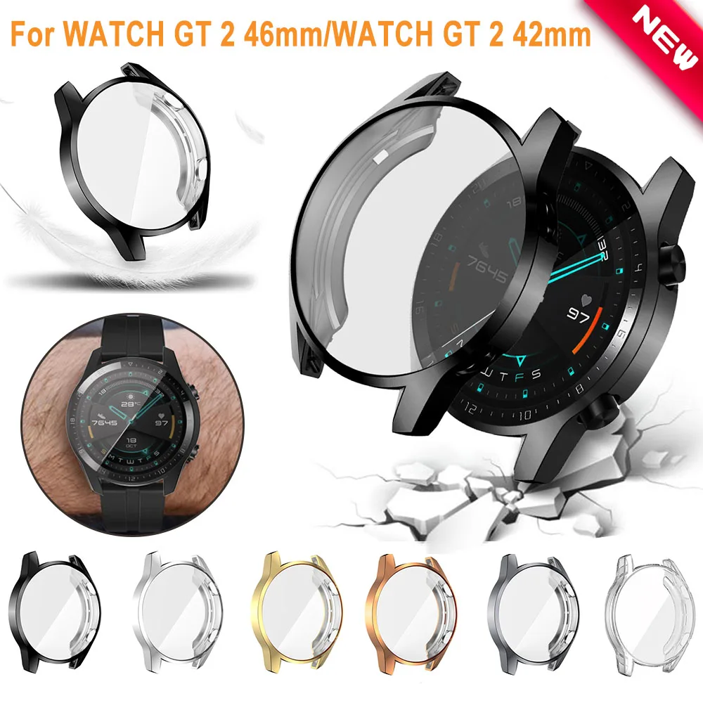 Мягкий ультратонкий защитный силиконовый чехол из ТПУ для Huawei Watch GT 2 шт. Сменный