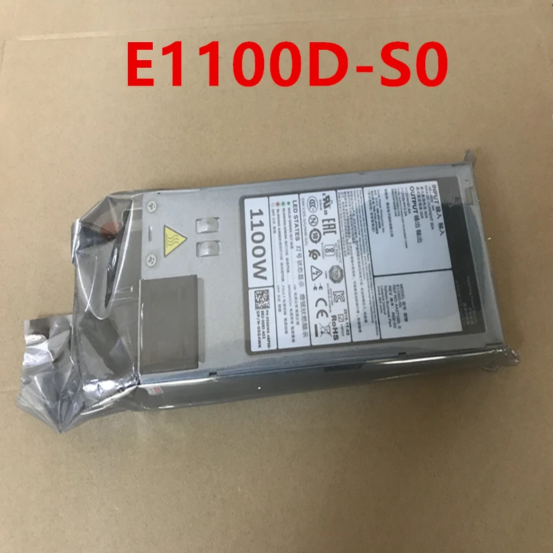 Новый оригинальный блок питания для Dell R620 R720 R730 R520 DC48V 1100W E1100D S0 AA27120L 5G4WK Y1MGX