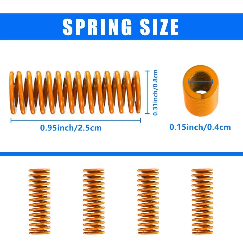 

Creality Upgrade 3D Printer Kit with Capricorn Premium XS Bowden Tubing,4PCS Aluminum Hand Twist Leveling Nut,Pneumatic Couplers