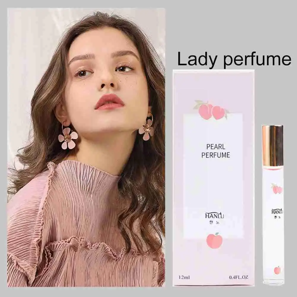 

12ml Attractive Women Peach/green Tea Liquid Perfume Long Antiperspirant Lasting Mild Body Deodorant And Fragrance O5C1