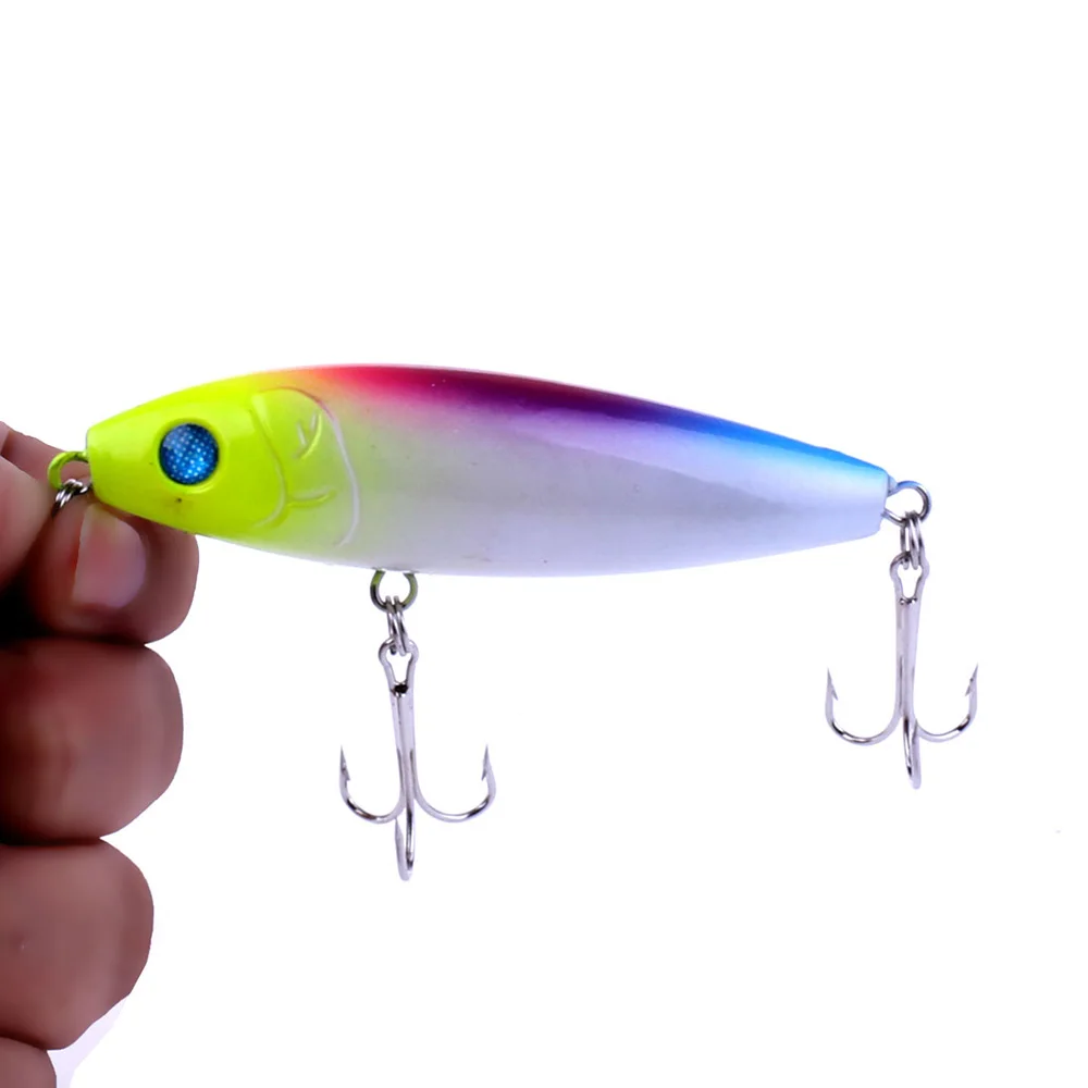 1 шт. рыболовная приманка 8 см 12 г длинный заброс карандаша водная плавающая