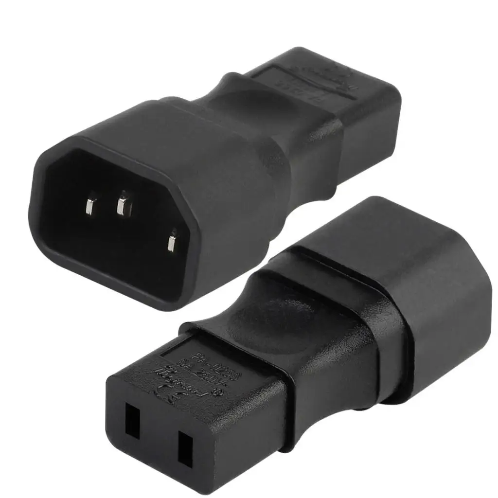 IEC320 C14 папа к IEC 320 C9 женский преобразователь питания адаптер переменного