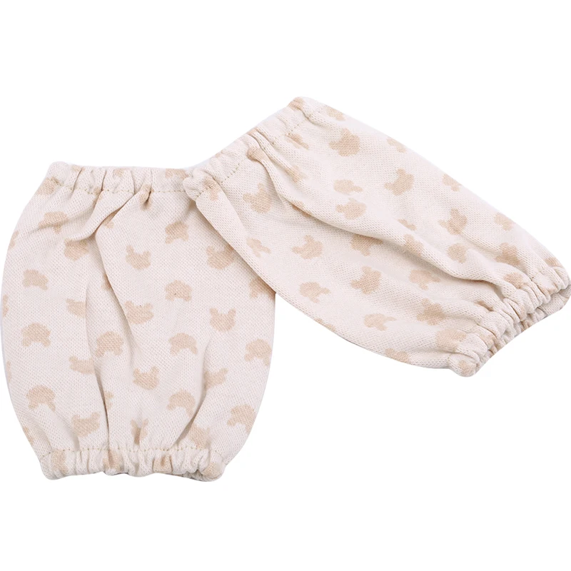 

New Soft Cotton Casual Toddler Baby Boy And Girl Sleeve Catoon Pringting Children Sleeves Baby Care A Pair