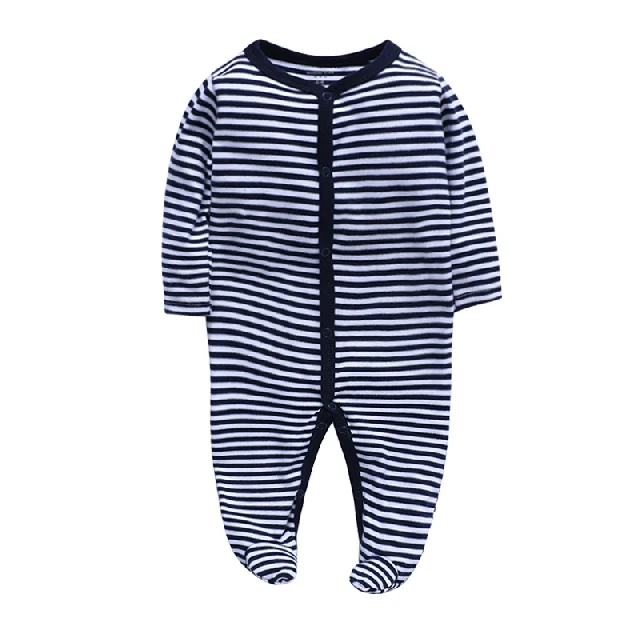 Черный Детские комбинезоны с длинными рукавами; Одежда для девочек; хлопковые удобные пижамы для маленьких мальчиков; Детский комбинезон; костюм для новорожденных; Одежда для девочек - Цвет: Черный