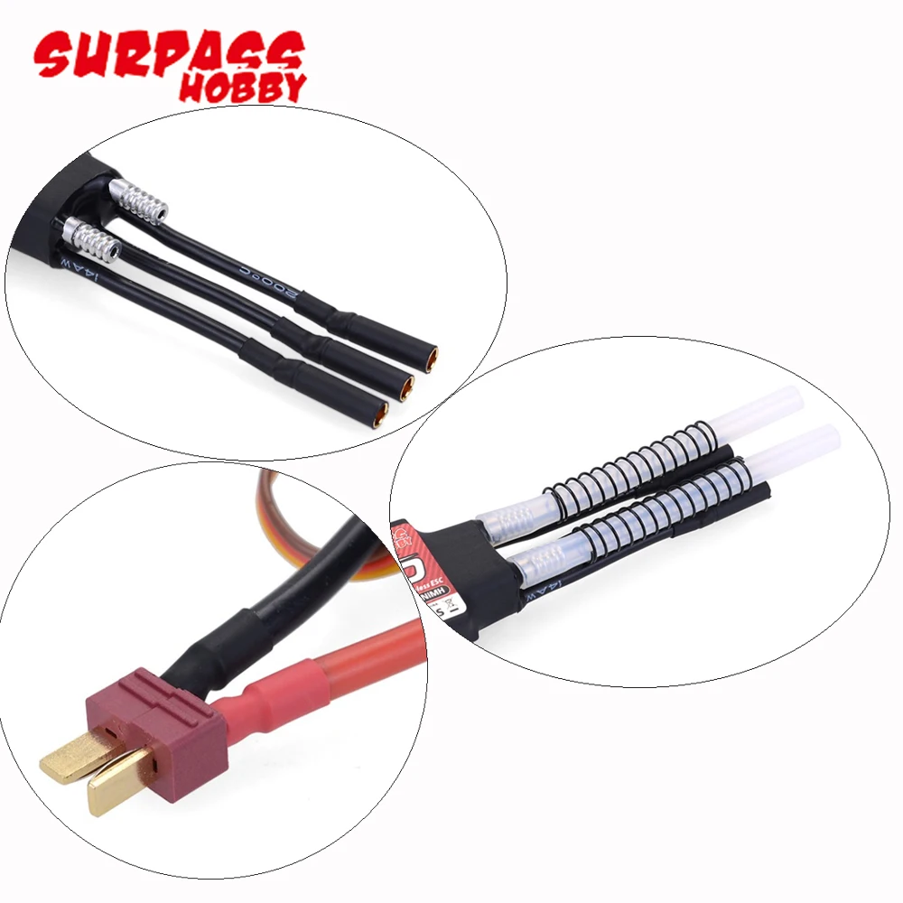 водонепроницаемая 2968 2800kv мотор surp