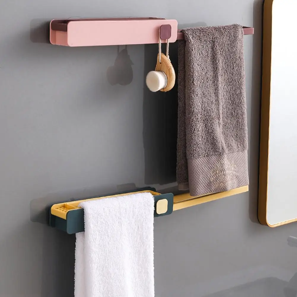 Настенная вешалка для обуви держатель без сверления органайзер полотенец в