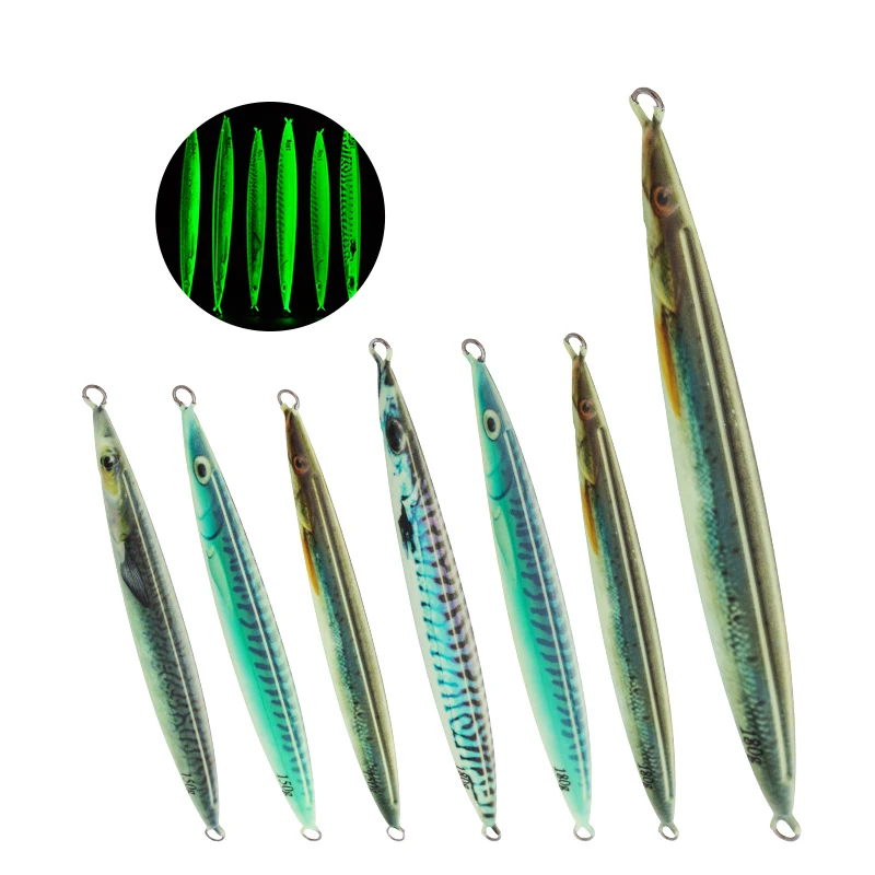 150 г быстротонущая литая приманка для джиггинга вертикальная свинцовая