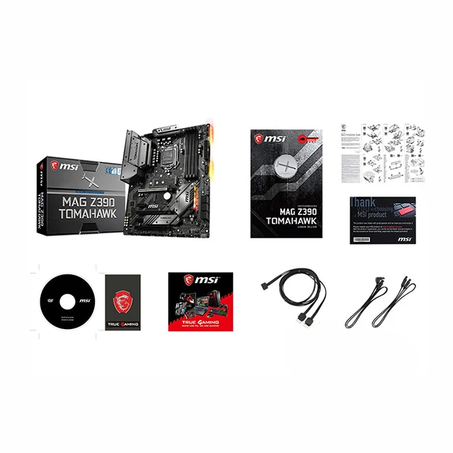 

MSI MAG Z390 motherboard supports Intel 9th generation CPU 9600K 9700K 9900K Intel Z390 LGA1151