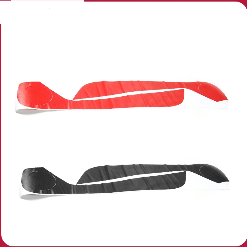 Lsrtw2017 углеродное волокно ПВХ автомобильная дверь анти ударная наклейка для ford