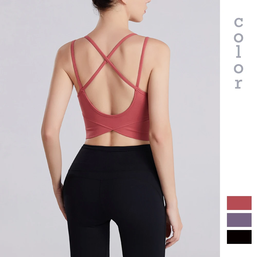 Лунной поляны топы для йоги и фитнеса бега бюстгальтер Спортивное нижнее белье