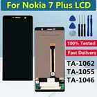 Оригинальный ЖК-дисплей 6,0 дюйма для Nokia 7 Plus, ЖК-дисплей, сенсорная панель, дигитайзер для Nokia 7 Plus, TA-1062, TA-1055, сменный экран