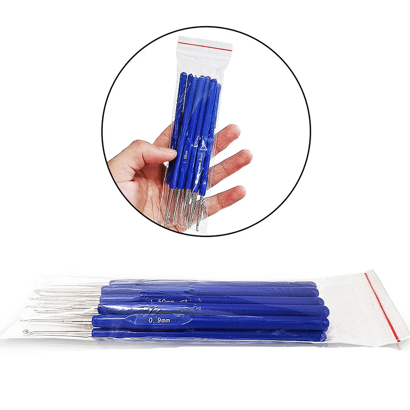 10 шт. крючком Для женщин дома нить Вязание иглы переплетения нитей вязальные