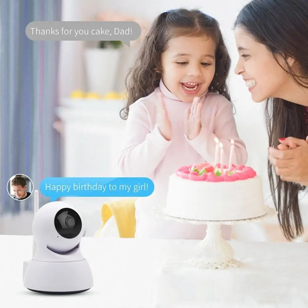 960 P/1080 P IP камера с дистанционным управлением, беспроводная Wifi камера безопасности, ИК камера ночного видения, сеть видеонаблюдения
