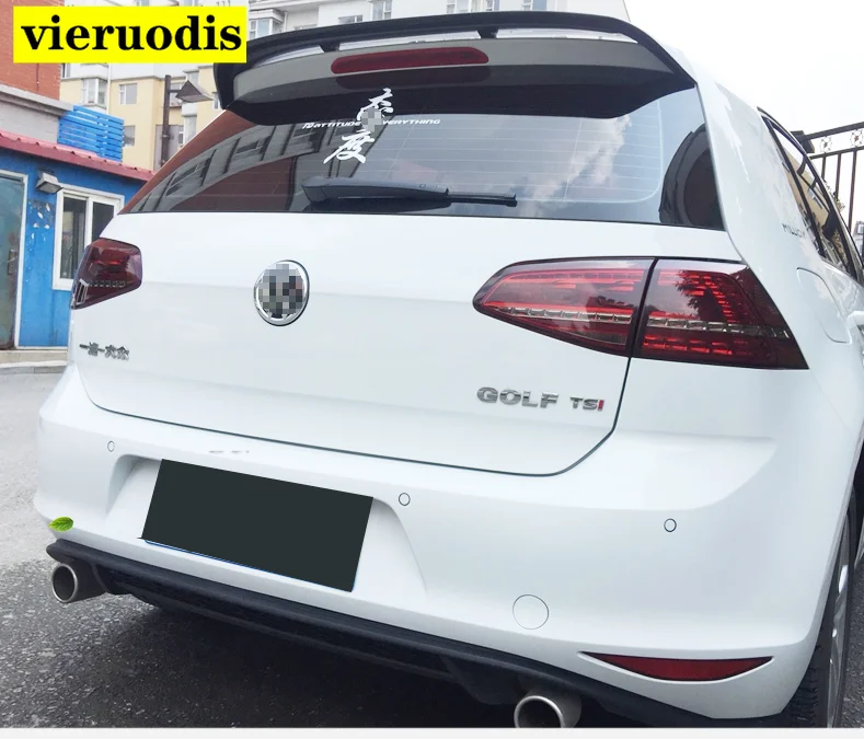 Спойлер для VW gti mk7 задний спойлер из АБС-материала Volkswagen Golf MK7 2014-2016 | Автомобили и