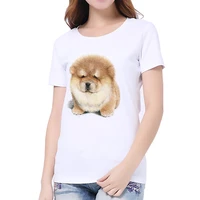 fashion 3d puppy print casual harajuku women t shirt summer short sleeve o neck tee casual clothes top female t shirts