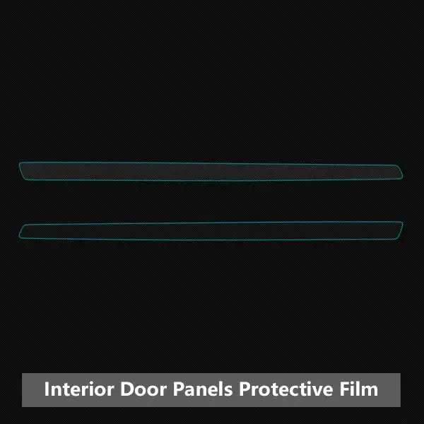 interior doors Автомобильный интерьер невидимая защитная пленка центр управления Консоль переключения передач Панель наклейка для Mercedes Benz AMG GTS аксессуары - Название цвета: interior doors