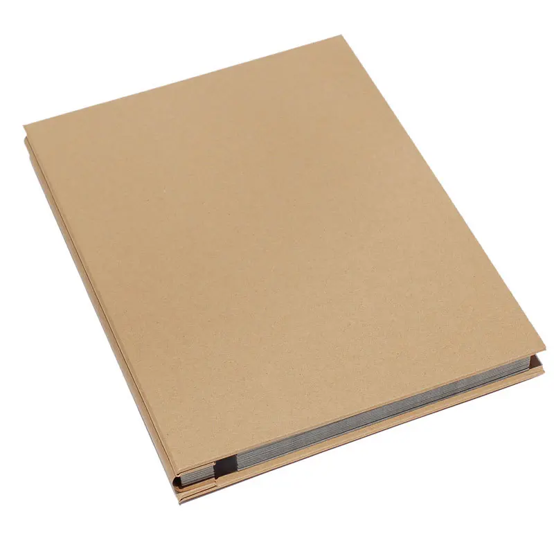 Ручной фотоальбом сделай сам из крафт бумаги клейкая пленка 25 листов