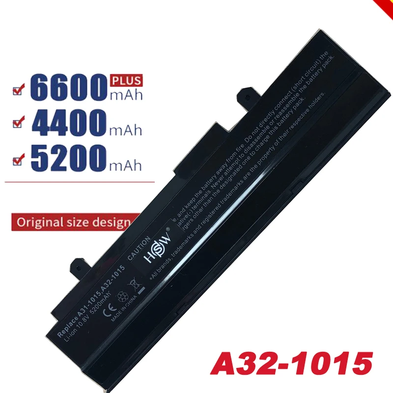 

HSW Специальная цена A32-1015 Аккумулятор для ноутбука ASUS Eee PC 1011 1015P 1015PE 1015PW 1016 1016P 1215 1215N 1215P 1215T быстрая доставка