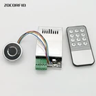 DIY ZC-216 устройство для чтения пальцев и платы управления доступом, емкостная плата управления доступом по отпечатку пальца