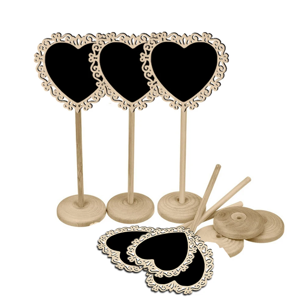 Полые радиевые кружева Съемное основание маленькая доска в форме сердца