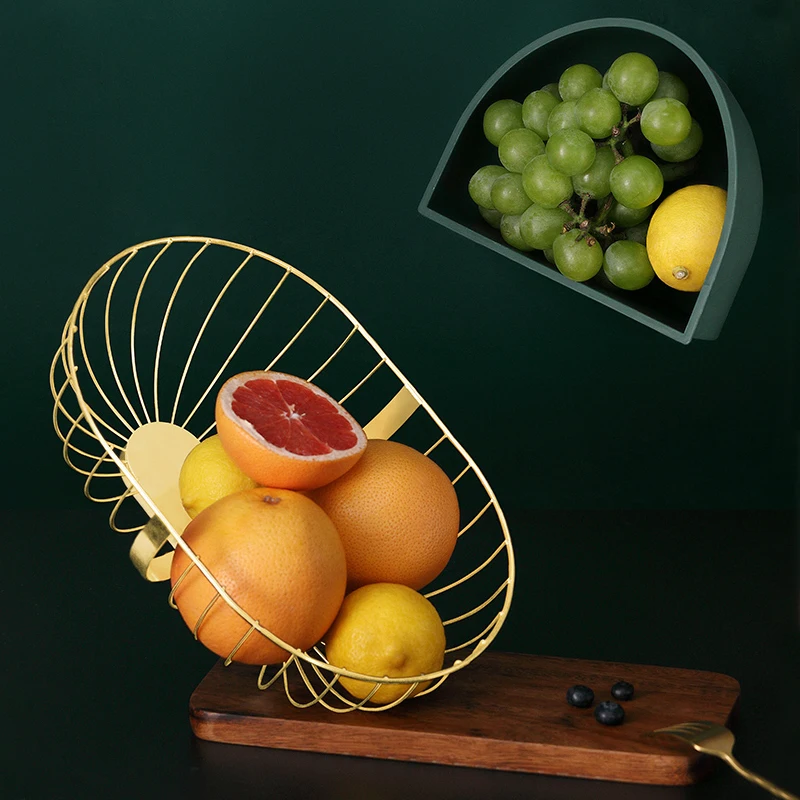 Konco плетеная корзина для фруктов творческий дренажный с фруктами Nordic Стиль хлеб фрукты миска перекуса лоток