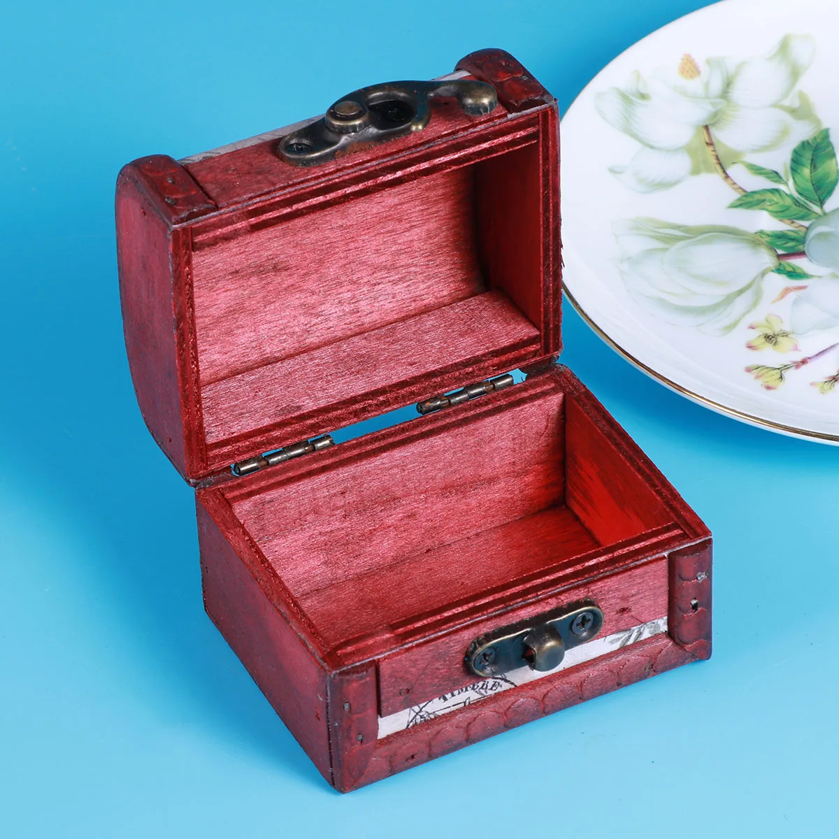 Винтажная шкатулка маленький чехол для броши ожерелье заколки волос Серьги