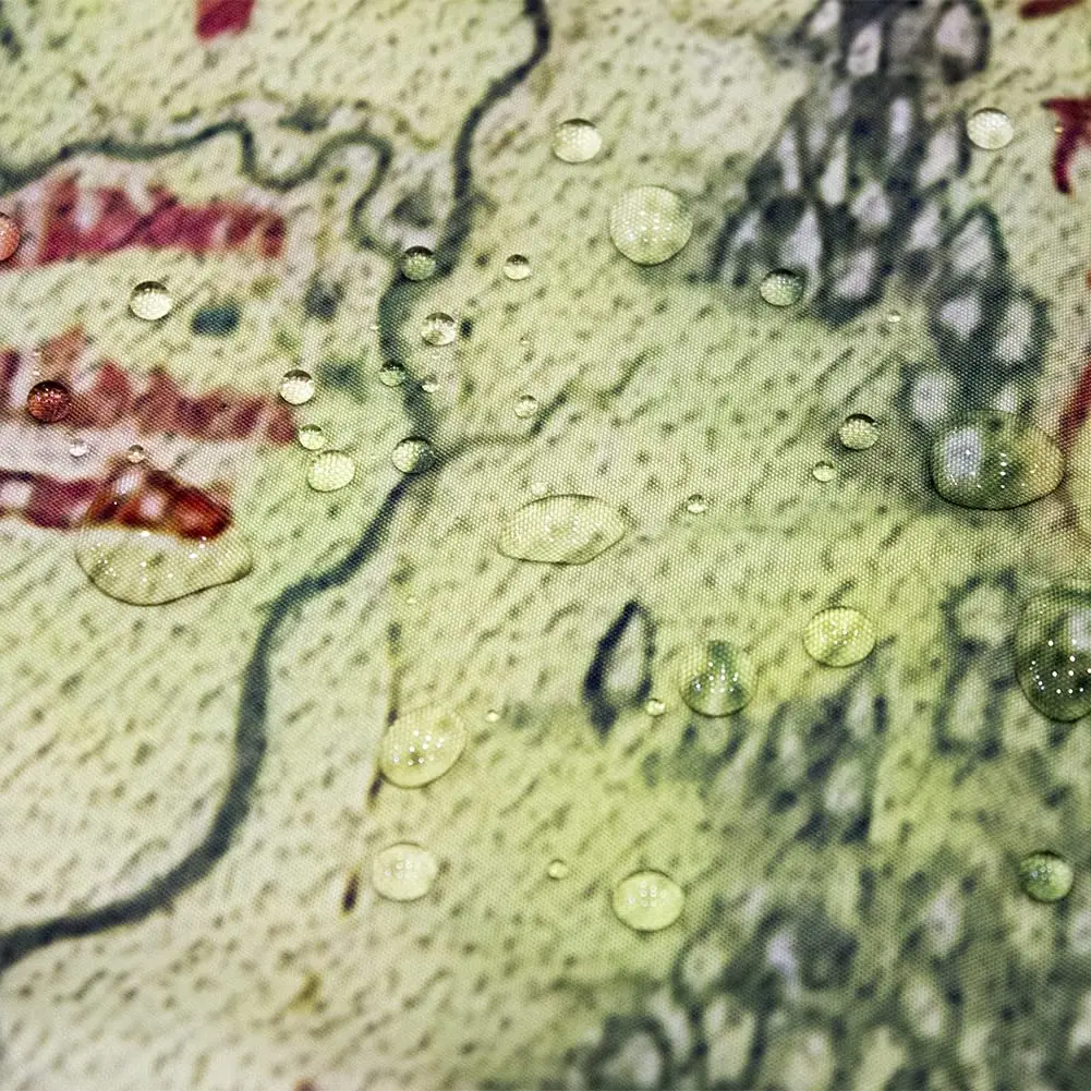 Занавеска для душа с картой ближней земли от Ho Me Lili фантастические винтажные