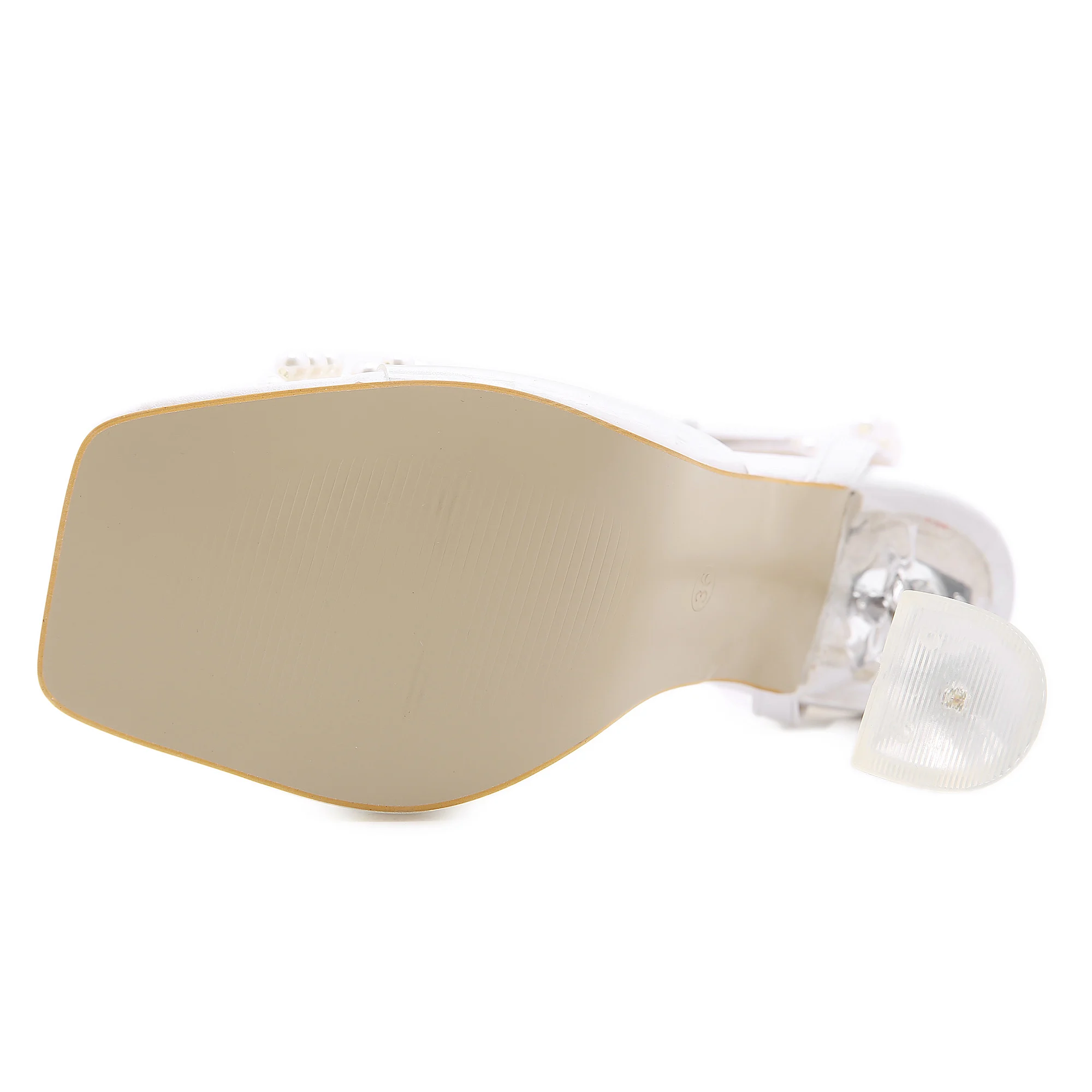 

2021 summer wedding shoes crystal bow narrow strap stiletto square toe sandals women's large size 35-42