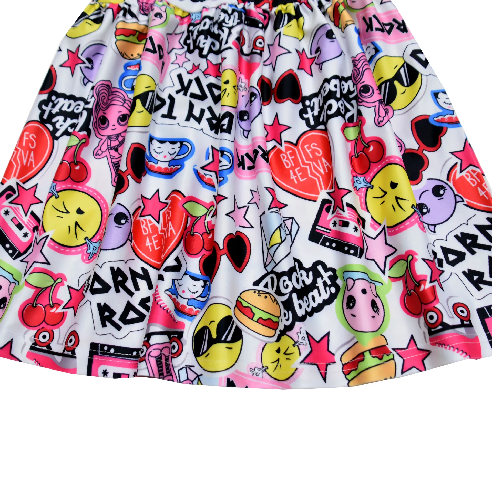 2020 Новое поступление детское платье для девочек с героями мультфильмов милое