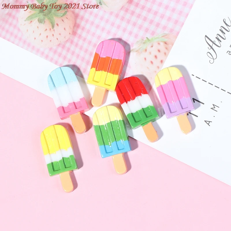 

5 шт., Миниатюрные аксессуары для кукол из мультфильма «фруктовый фрукт» для кукол 1/6, 1/12, кукольный домик, миниатюрное приготовление морожен...